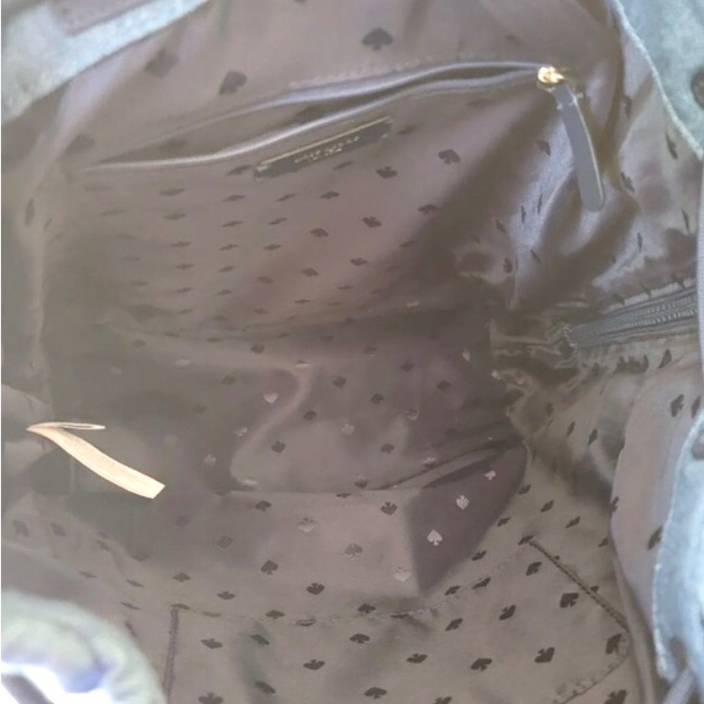 Kate Spade Ellie Large Flap Backpack in Nightshade - Picture 5 of 8